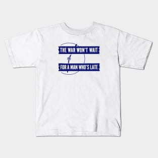 WWII The War Won't Wait Kids T-Shirt